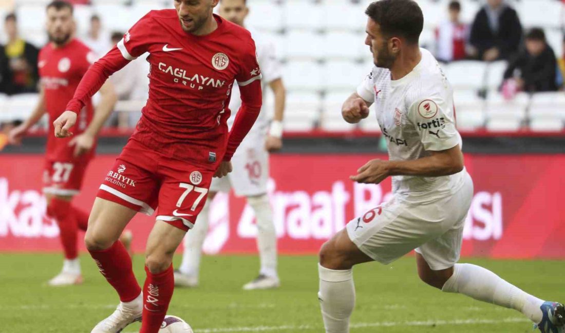 ZİRAAT TÜRKİYE KUPASI 5. TURU’NDA ANTALYASPOR, SAHASINDA PENDİKSPOR’U AĞILIYOR. MÜCADELENİN