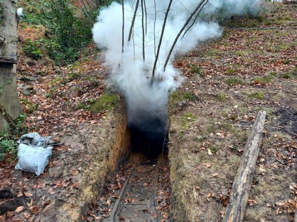 Ebubekir EKİCİ/ZONGULDAK, (DHA)- ZONGULDAK’ın Kilimli ilçesinde tespit edilen 7 kaçak