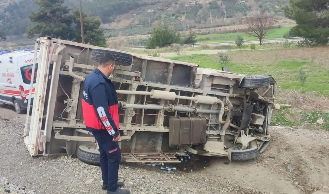 Osmaniye Bahçe arası D400 karayolu Kanlıgeçit mevkiinde meydana gelen trafik