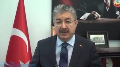 Vali Dr. Erdinç Yılmaz, 2024 yılı Ocak ayında Polis ve