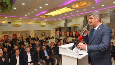 Yeniden Refah Partisi Dulkadiroğlu ilçe teşkilatına Dulkadiroğlu Muhtarlar Derneği Başkanı