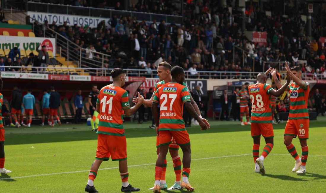 TRENDYOL SÜPER LİG’İN 28’İNCİ HAFTASINDA CORENDON ALANYASPOR’UN SAHASINDA TRABZONSPOR İLE