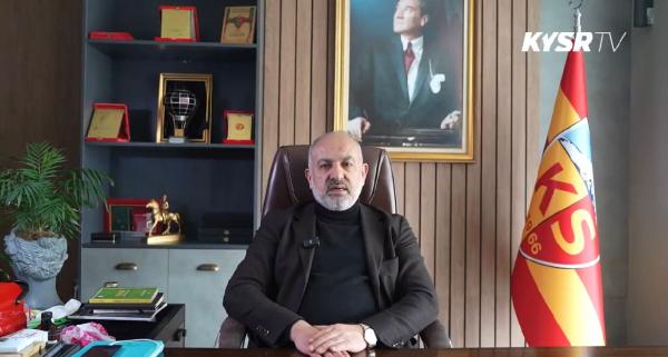 Samed Aydın SUN/KAYSERİ, (DHA)- Süper Lig ekibi Kayserispor, transfer yasağı bulunan