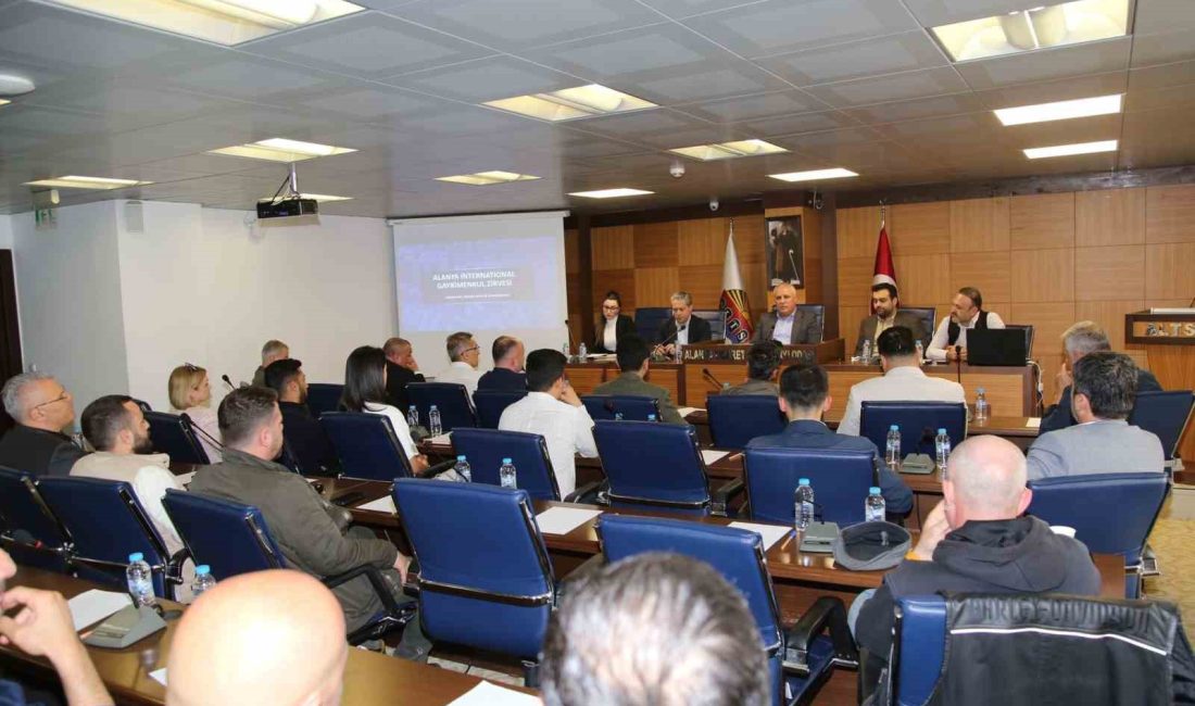 ALANYA TİCARET VE SANAYİ ODASI (ALTSO) BAŞKANI ERAY ERDEM, ALTSO