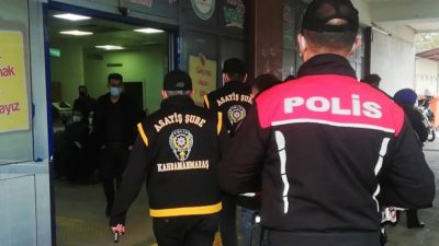 Kahramanmaraş İl Emniyet Müdürlüğü Asayiş Şube Müdürlüğü ekiplerince gerçekleştirilen operasyonlarda,
