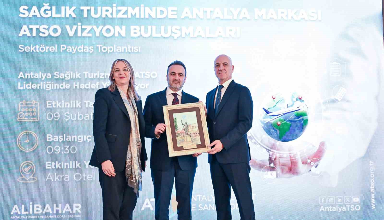 ATSO Başkanı Ali Bahar: “Sağlık turizminde öncü olmayı fazlasıyla hak ediyoruz” ATSO Başkanı Ali Bahar: “Sağlık turizminde öncü olmayı fazlasıyla hak ediyoruz”