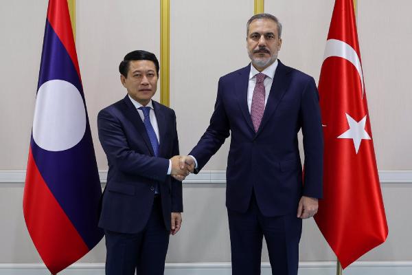 ANKARA, (DHA)- DIŞİŞLERİ Bakanı Hakan Fidan, Ankara’da Laos Başbakan Yardımcısı