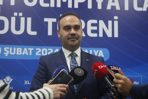 Adem AKALAN- Aslı DURAN/ ANTALYA, (DHA)- SANAYİ ve Teknoloji Bakanı