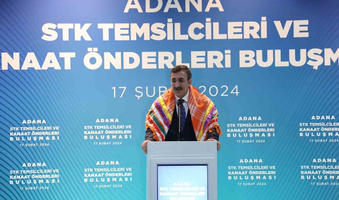 CUMHURBAŞKANI YARDIMCISI CEVDET YILMAZ,