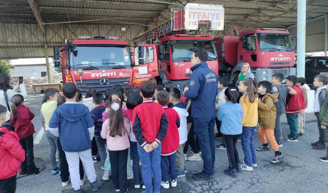 DÖRTYOL'DAKİ ÖĞRENCİLER SİVİL SAVUNMA