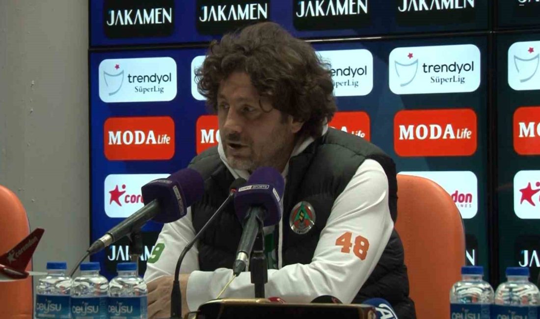 ALANYASPOR TEKNİK DİREKTÖRÜ FATİH