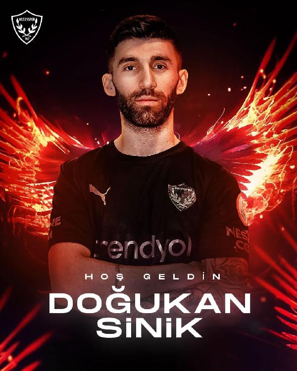 Hatayspor, Doğukan Sinik’i renklerine bağladı