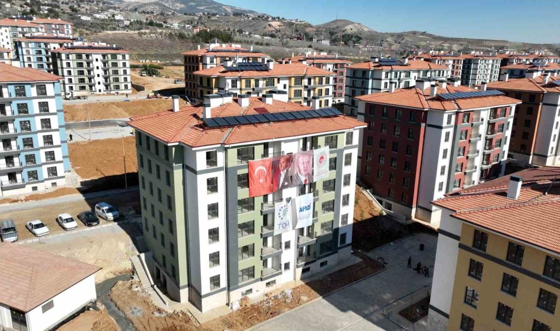 KAHRAMANMARAŞ MERKEZLİ MEYDANA GELEN DEPREMLER SONRASI YAPIMINA BAŞLANAN İLK ETAP