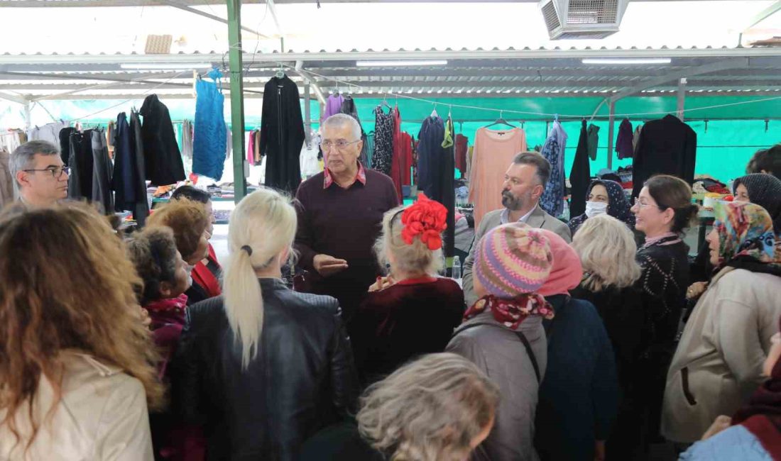 MEZİTLİ BELEDİYESİ, KADINLARIN EKONOMİK ÖZGÜRLÜKLERİNİ DESTEKLEMEK AMACIYLA 2. EL GİYİM