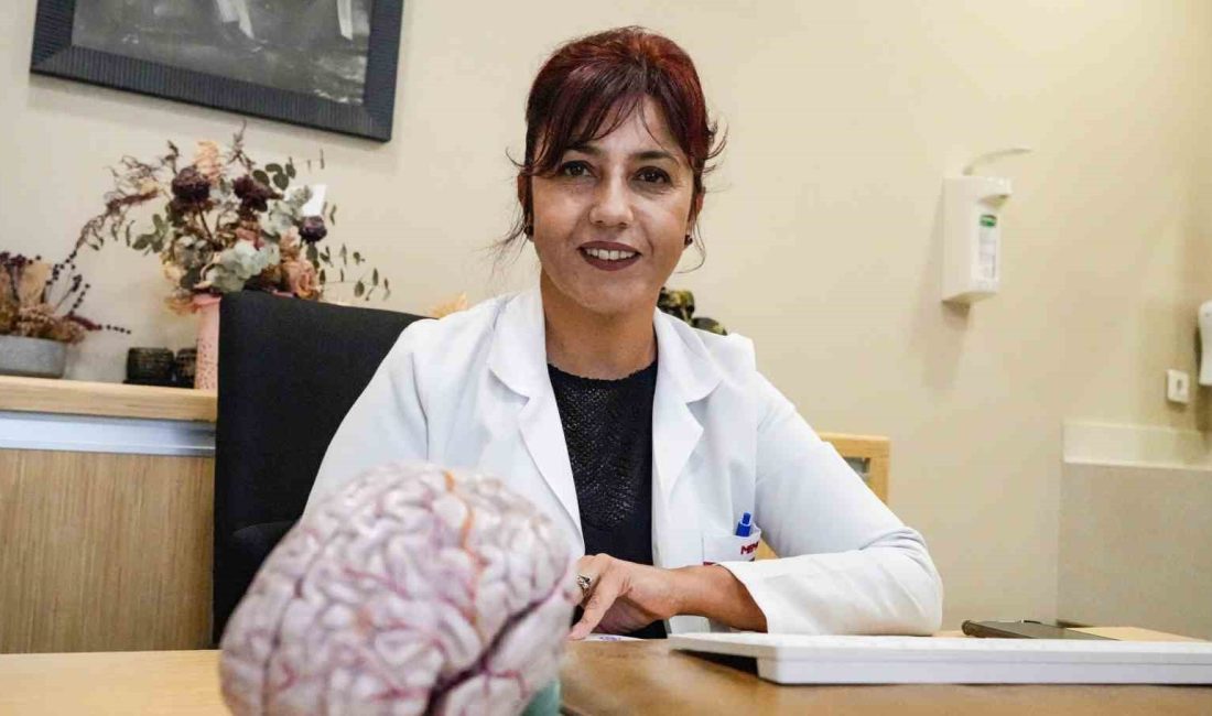 MEMORİAL ANTALYA HASTANESİ NÖROLOJİ BÖLÜMÜ'NDEN PROF. DR. YASEMİN BİÇER GÖMCELİ,