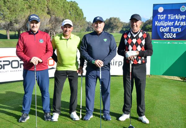TGF Türkiye Kulüpler Arası Golf Turu Antalya'da başladı