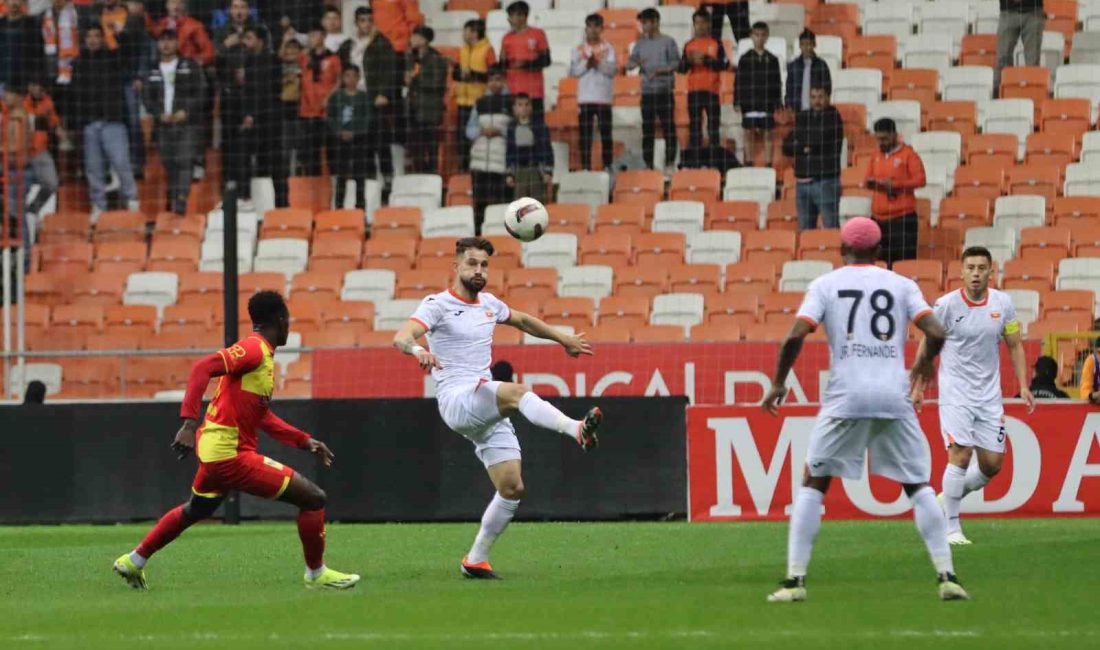 TRENDYOL 1.LİG’İN 24.HAFTASINDA ADANASPOR EVİNDE KONUK ETTİĞİ GÖZTEPE’YE 3-0 MAĞLUP