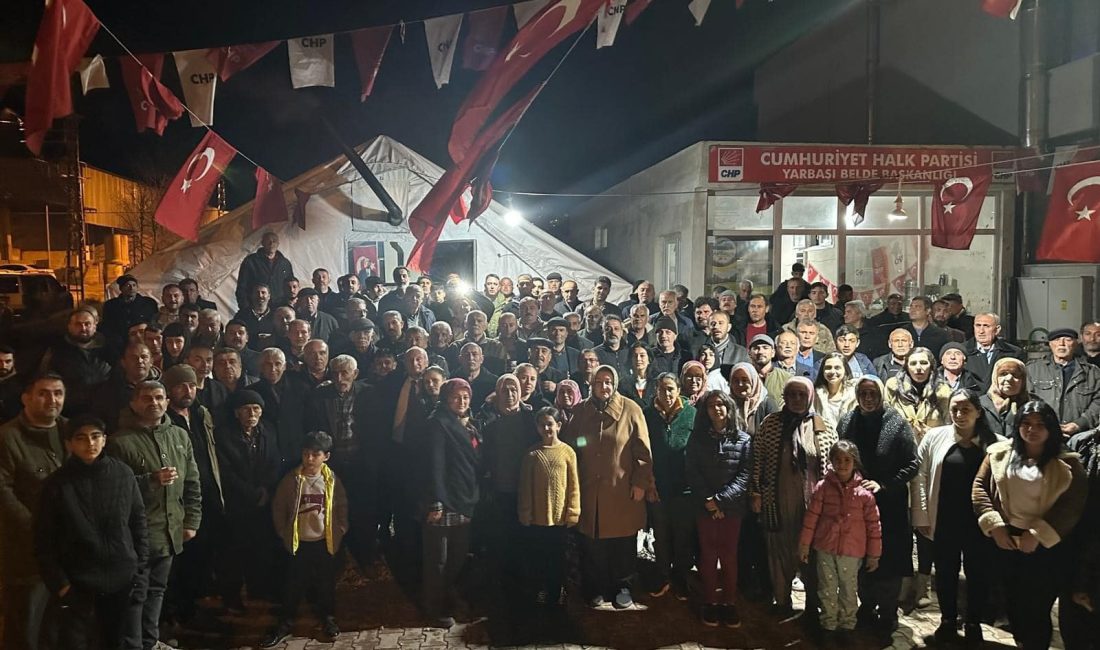 CHP Yarbaşı Belediye Başkanı ve Başkan Adayı Mustafa Kaynar’a destek