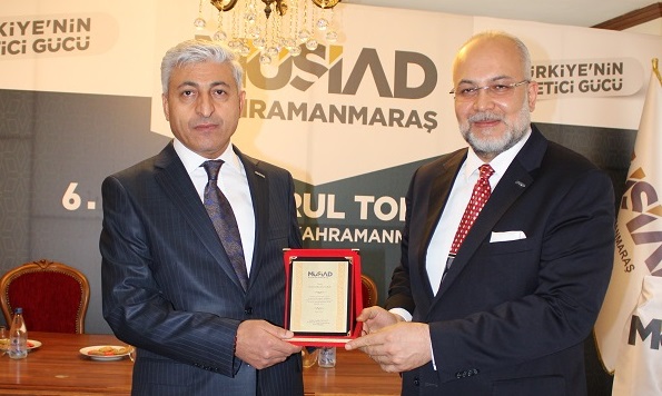 MÜSİAD Kahramanmaraş Şube Başkanlığı’nda 6. Olağan Genel Kurul heyecanı yaşandı.