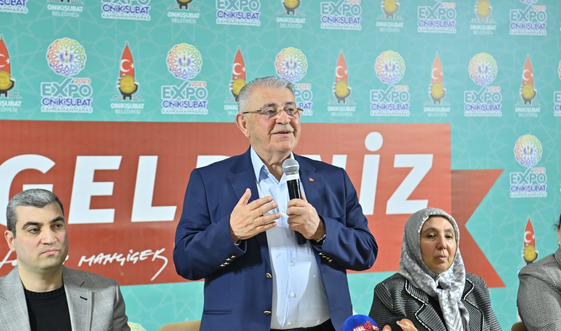 Onikişubat Belediye Başkanı Hanefi Mahçiçek, 2014 yılından bu yana 10