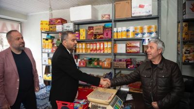 Yörükselim Mahallesi ve Uzunoluk Caddesi’nde vatandaşlarla bir araya gelen Başkan