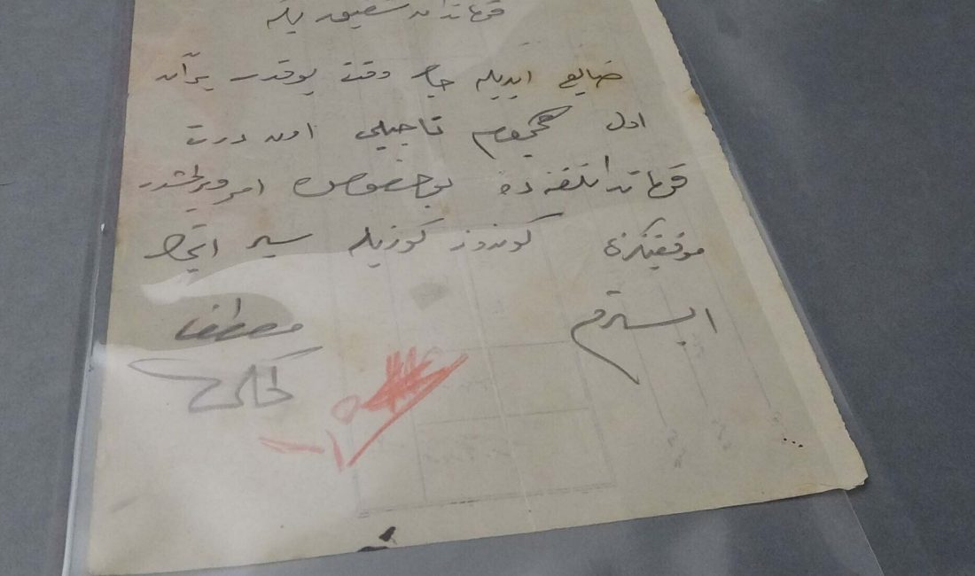 Cemhan ŞEN/ÇANAKKALE, – MUSTAFA Kemal Atatürk’ün 109 yıl önce Çanakkale