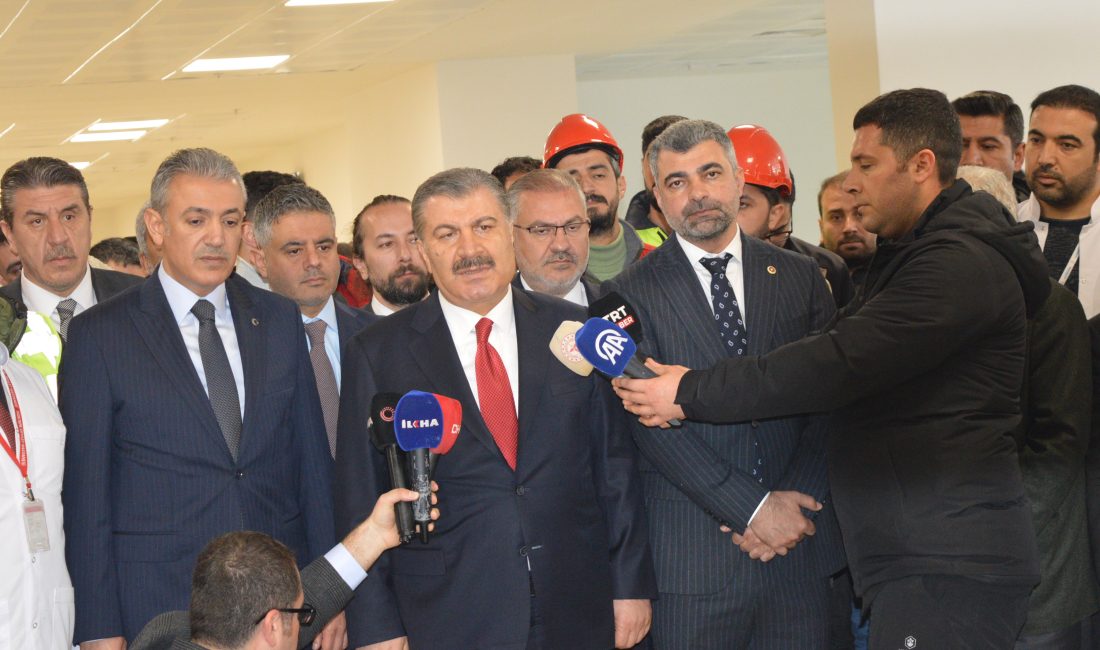 Salih KESKİN/MARDİN, – SAĞLIK Bakanı Fahrettin Koca, “Şu an faaliyette