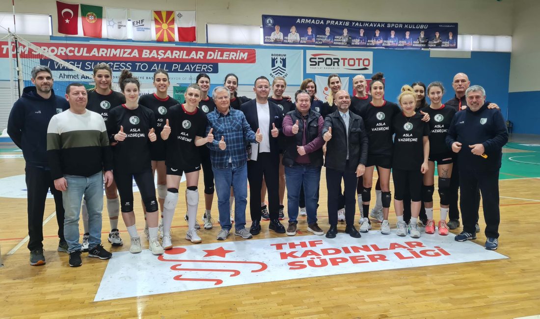 Fırat AKAY / BODRUM, – Kadınlar Voleybol 1’inci Ligi’nde Play-Off’ta