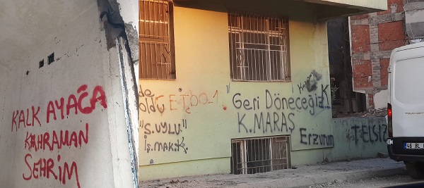 Kahramanmaraş merkezli 6 Şubat depremlerinden etkilenen Kahramanmaraşlılar, ağır hasarlı ve