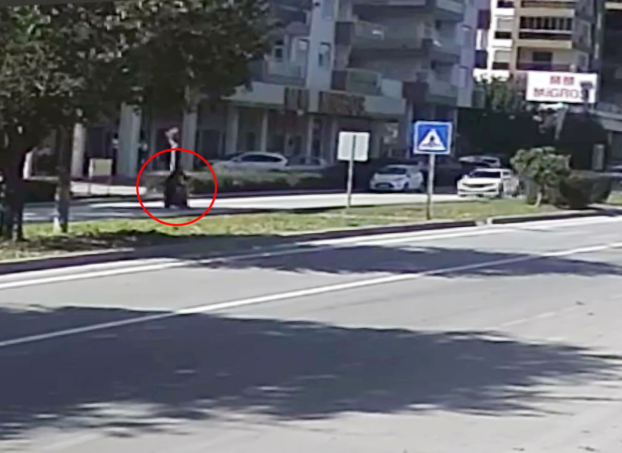 Elektrikli motosikletteki Gülnihal'in hayatını kaybettiği kaza kamerada