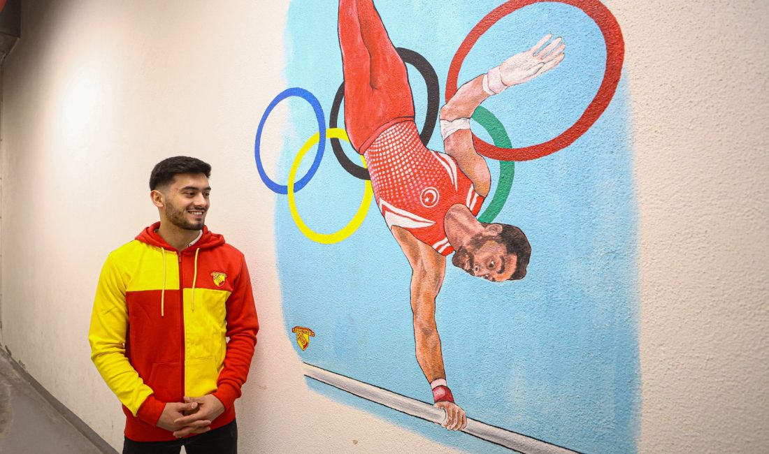 İZMİR, ÜLKEMİZİN olimpiyat madalyalı ilk ve tek cimnastikçisi Ferhat Arıcan