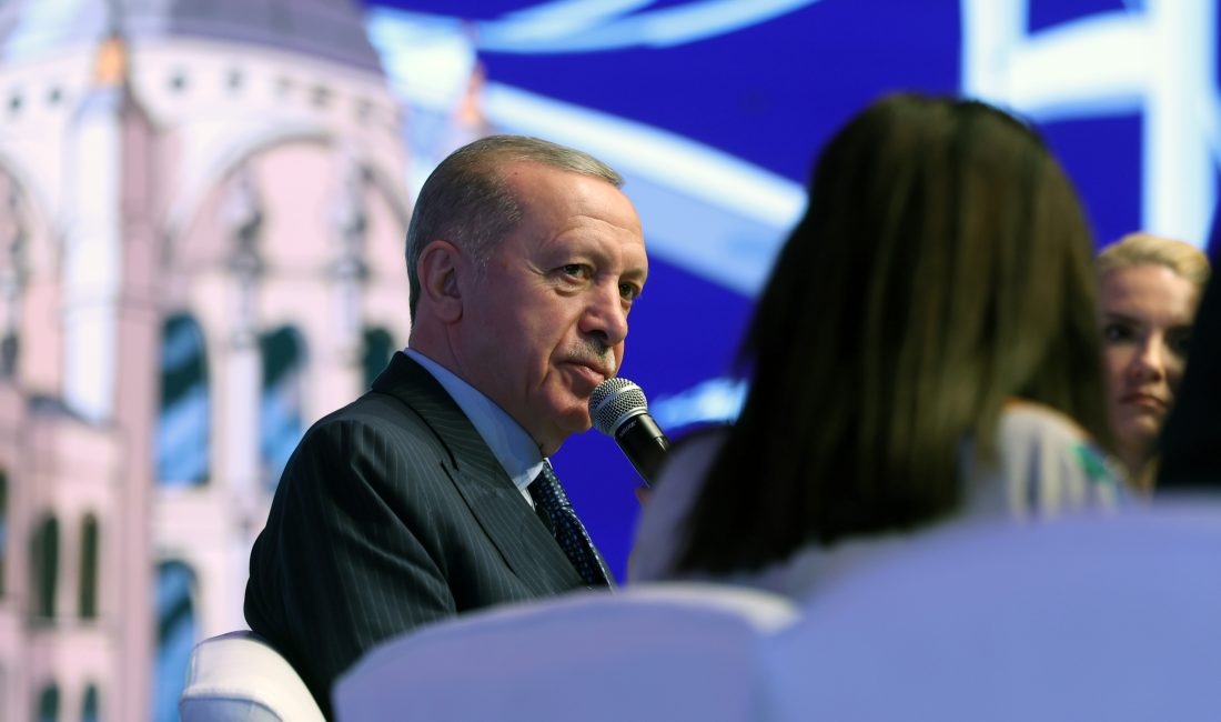 İstanbul DHA – CUMHURBAŞKANI Recep Tayyip Erdoğan, İstanbul Kongre Merkezi’nde