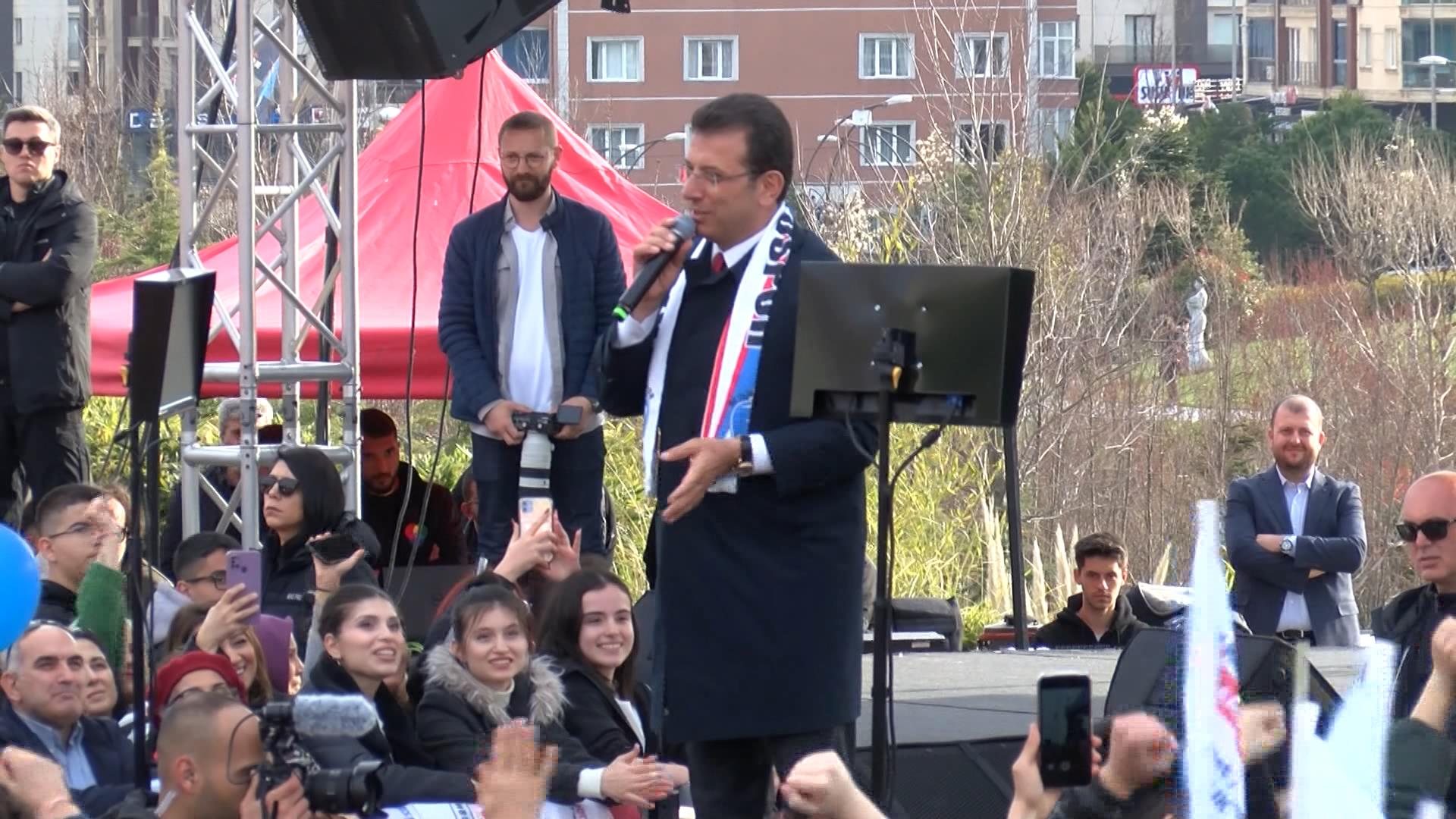İstanbul-Ekrem İmamoğlu, Beylikdüzü Yaşam Vadisi'nde konuştu