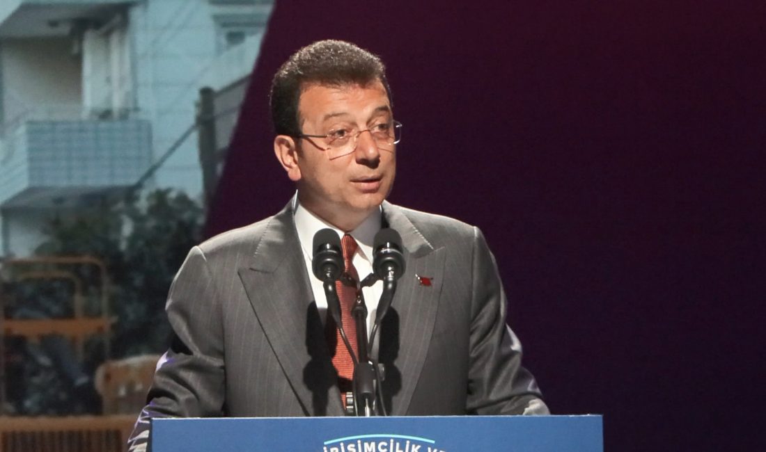 Melihcan ÇALIŞKAN–Özenç KILIÇ/İSTANBUL, -İBB Başkanı Ekrem İmamoğlu, Beyoğlu’nda proje tanıtım
