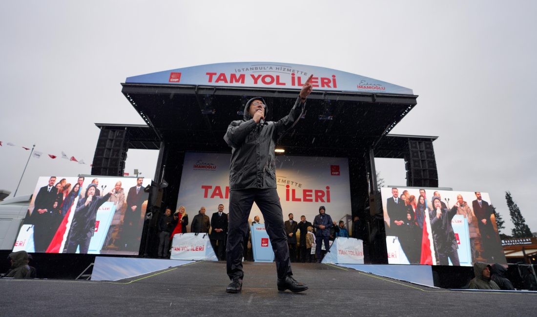 Altan ÇİMEN–Mert ÇOK/İSTANBUL, -İBB Başkanı Ekrem İmamoğlu, Şile’de düzenlenen halk