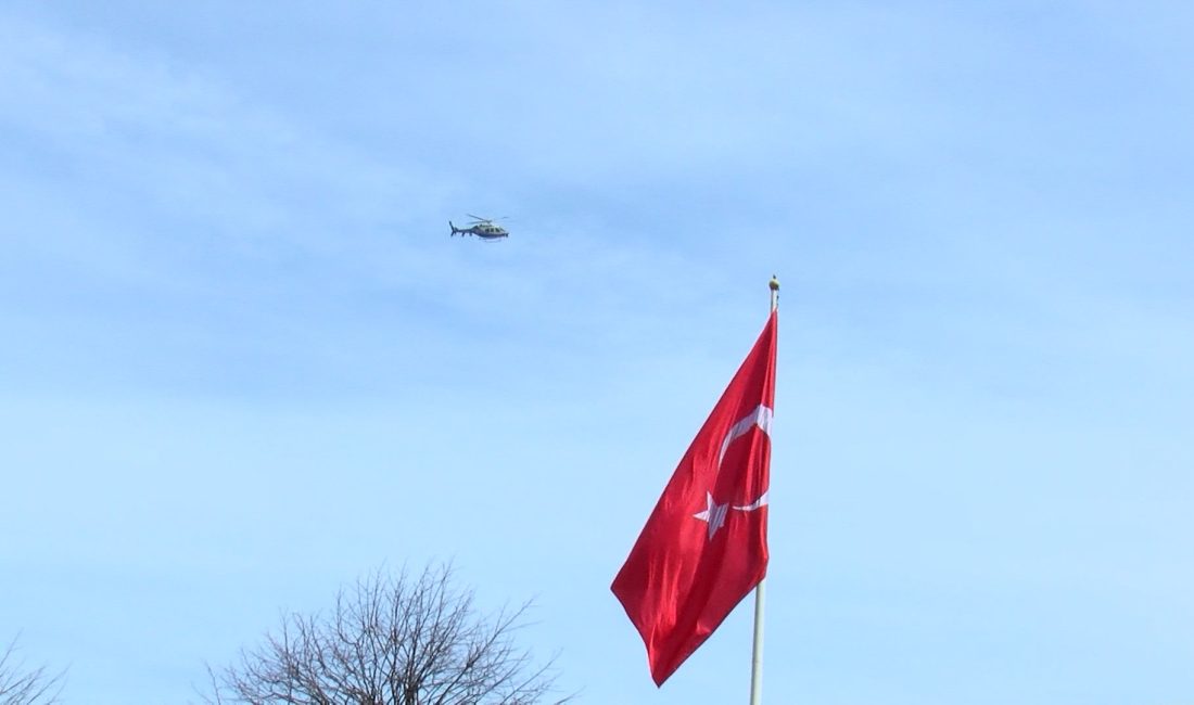 Cengiz ÇOBAN-Hasan YILDIRIM-İsa ALMAÇAYIR/İSTANBUL, İSTANBUL genelinde, yerel seçim öncesi helikopter