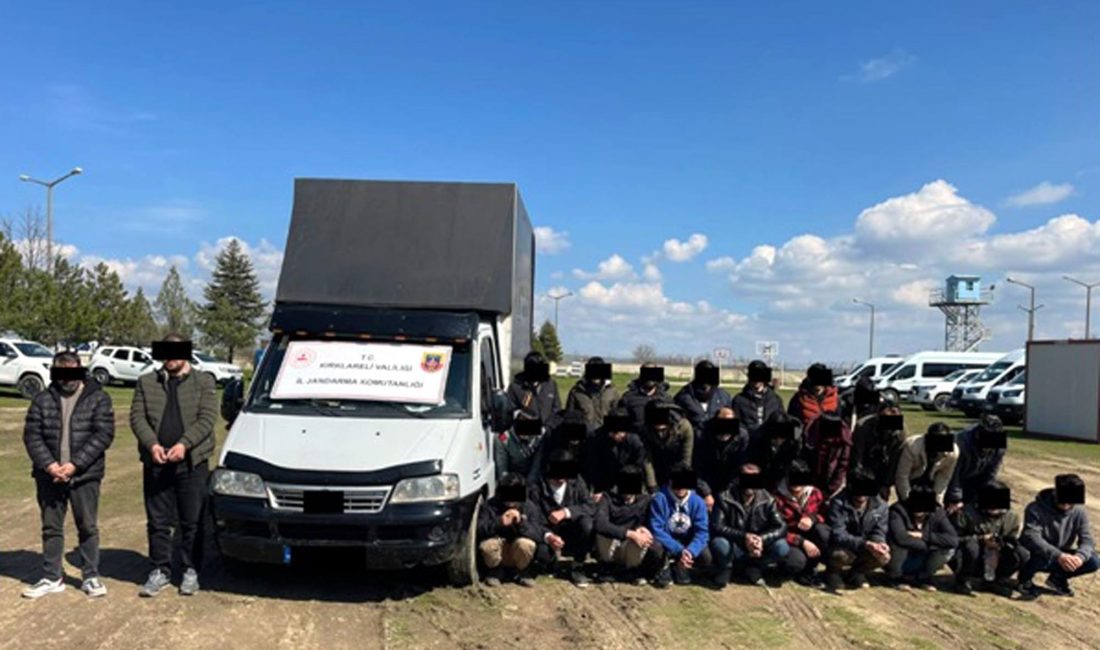 Vahit İŞBAŞARAN/ KIRKLARELİ, – KIRKLARELİ’de jandarma ekiplerinin son 1 haftada