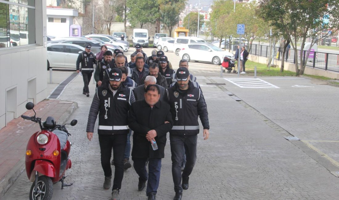 Mustafa KIRLAK/ORDU, – ORDU’da silah ticareti ve kaçakçılığı operasyonunda gözaltına