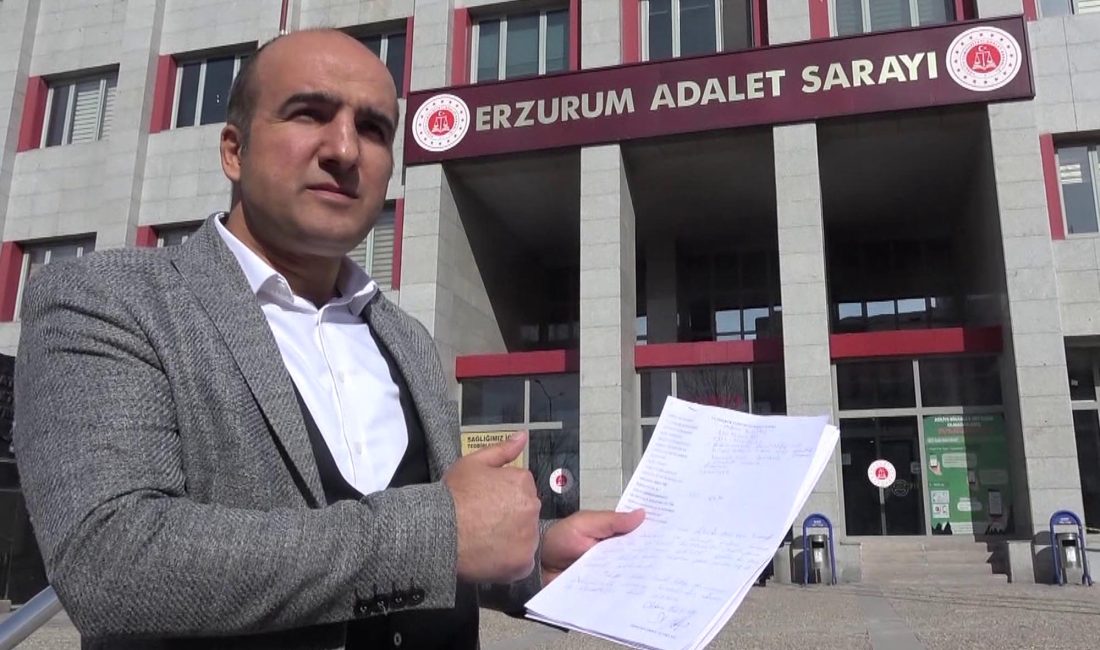 Salih TEKİN/ERZURUM, – ERZURUM’da mobilya pazarlamacısı Adem Kızıltaş’ın (43) satın