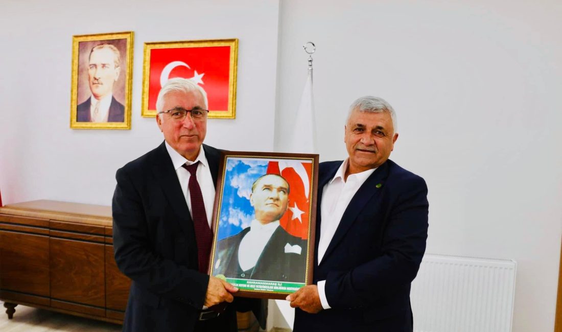 Kuzu, Pazarcık Belediye Başkanı Av. Haydar İkizer’i Ziyaret Etti