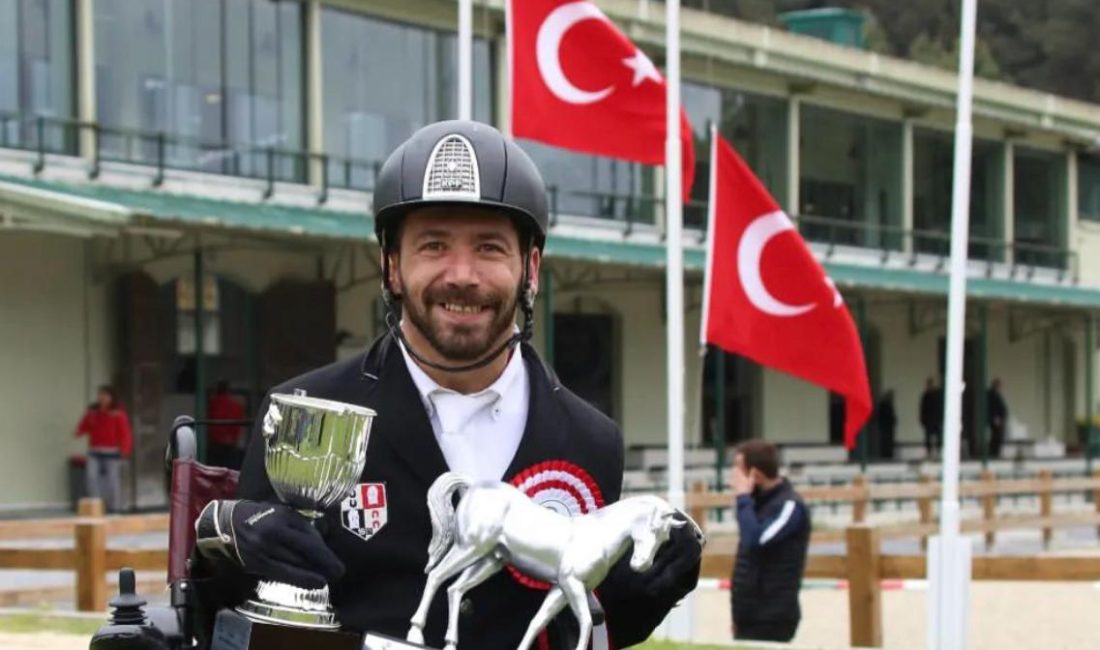 Kaan ULU-Canberk ÖZTÜRK/ANKARA, – TÜRKİYE’nin ilk at terbiyesi (dresaj) sporcusu