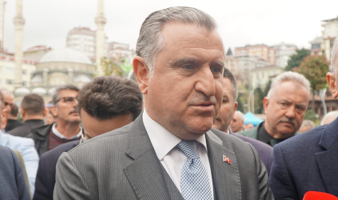 Mehmet Can PEÇE/RİZE, – GENÇLİK ve Spor Bakanı Osman Aşkın