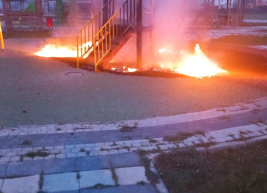 Oğuzhan EKE/BOLU, – BOLU Belediyesi tarafından yaptırılan çocuk parkı kimliği
