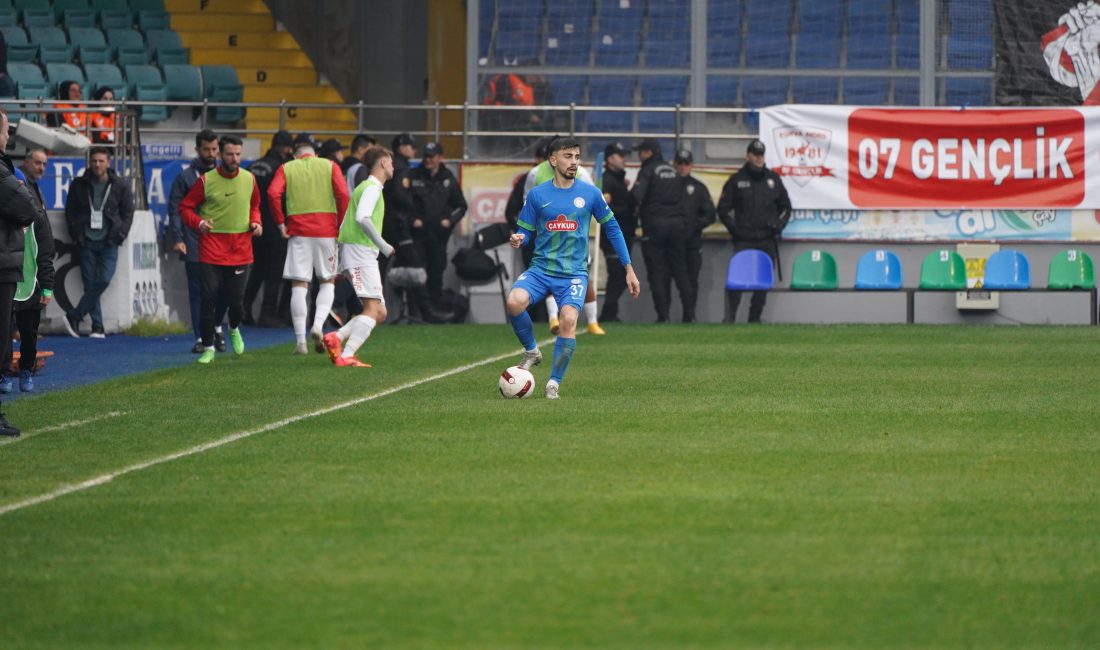 Mehmet Can PEÇE/RİZE, STAD: Çaykur Didi HAKEMLER: Emre Kargın, Volkan