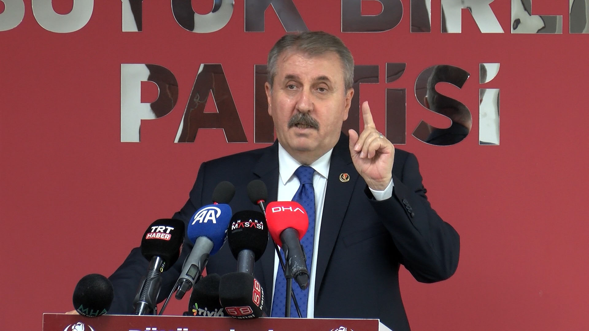 BÜYÜK BİRLİK PARTİSİ LİDERİ MUSTAFA DESTİCİ: 'ANKARA’NIN AMBLEMİ DEĞİŞEBİLİR'