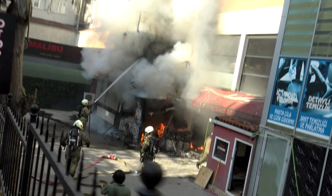 İhsan DÖRTKARDEŞ/İSTANBUL, – AVCILAR’da otoparkın yazıhanesinde yangın çıktı. Ölen ya