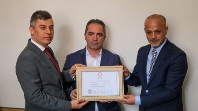 Afşin Adliyesi’nde düzenlenen törende konuşan Afşin Belediye Başkanı Koray Kıraç,