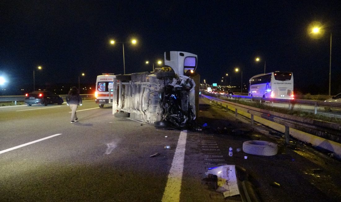 Nazım Özgün ERBULAN/KÖRFEZ (Kocaeli), – KUZEY Marmara Otoyolu Kocaeli geçişinde