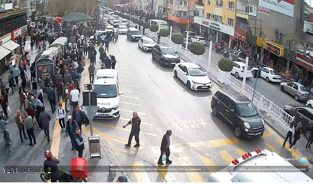 Adnan ÇELEBİ/ NİĞDE, – NİĞDE’de, otomobil sürücüsü Y.E. yol verme