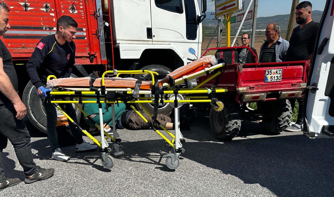 Barış GEZİCİ/ AKHİSAR (Manisa), – MANİSA’nın Akhisar ilçesinde, sürücüsünün sollama